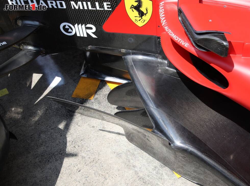 Foto zur News: Der neue Ferrari-Unterboden in Spielberg