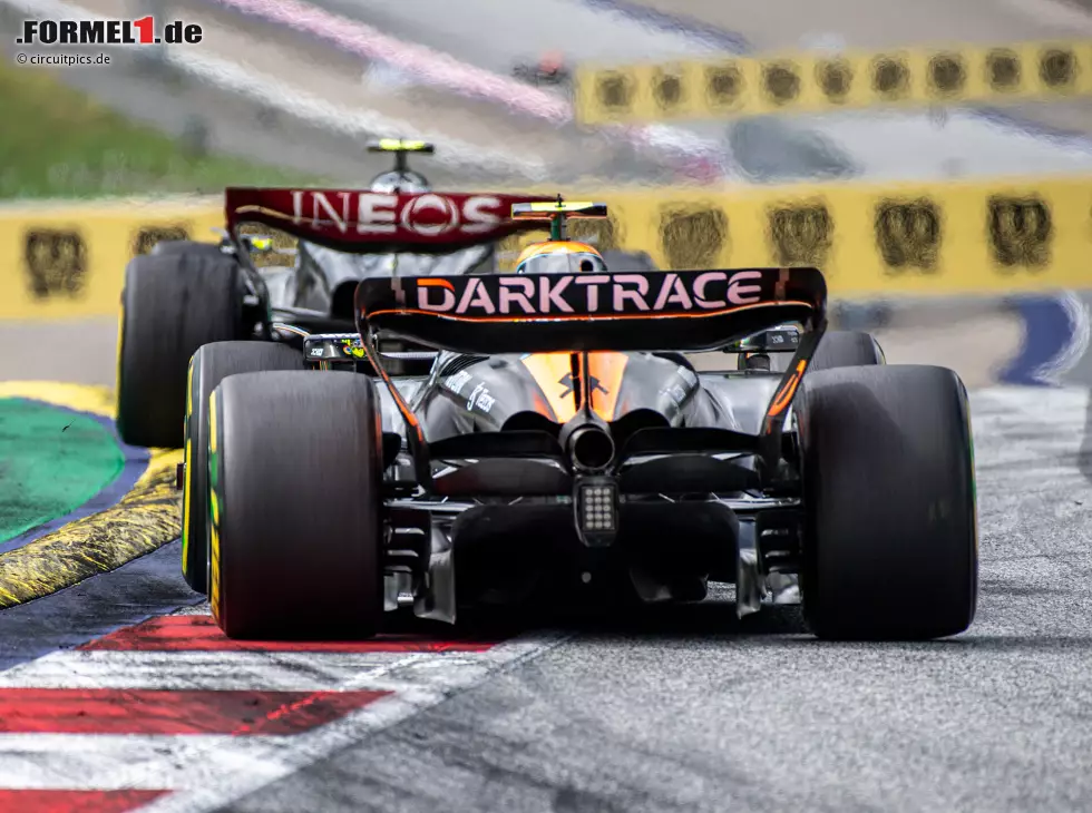 Foto zur News: Lando Norris (McLaren MCL60) beim Formel-1-Rennen in Spielberg 2023