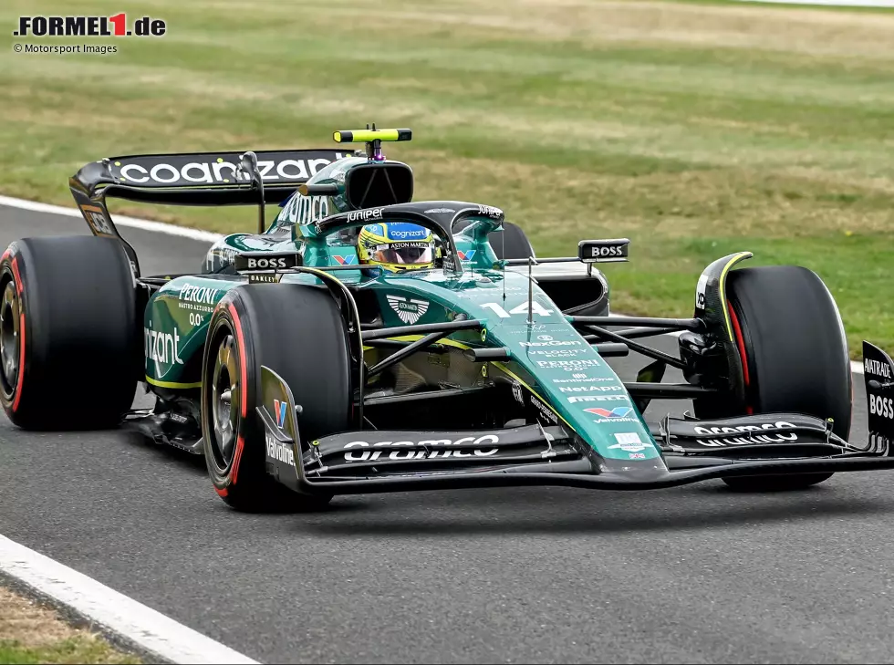 Fernando Alonso beim Formel-1-Rennen in Silverstone 2023 Foto zur News: Fernando Alonso beim Formel-1-Rennen in Silverstone 2023