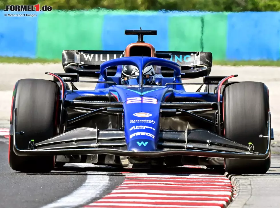 Foto zur News: Alexander Albon beim Formel-1-Qualifying in Ungarn 2023