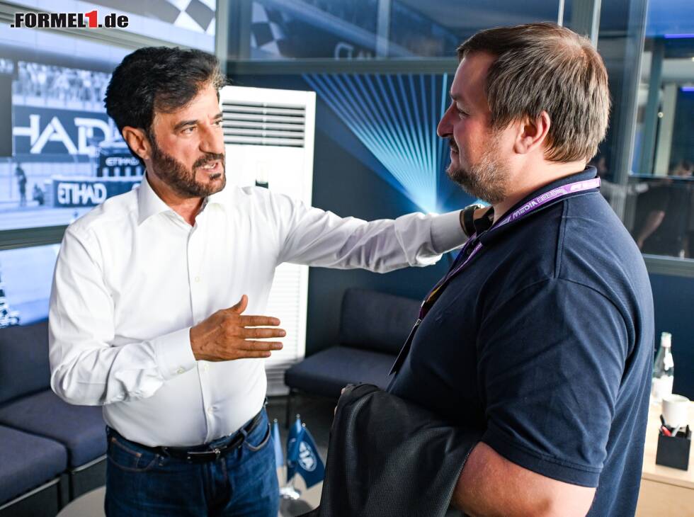 Foto zur News: Mohammed bin Sulayem und Christian Nimmervoll