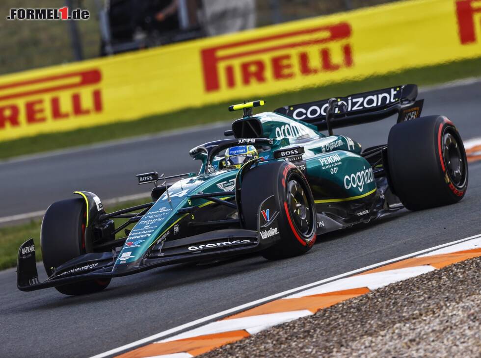 Fernando Alonso im Aston Martin AMR23 beim Formel-1-Rennen in Zandvoort 2023 Foto zur News: Fernando Alonso im Aston Martin AMR23 beim Formel-1-Rennen in Zandvoort 2023