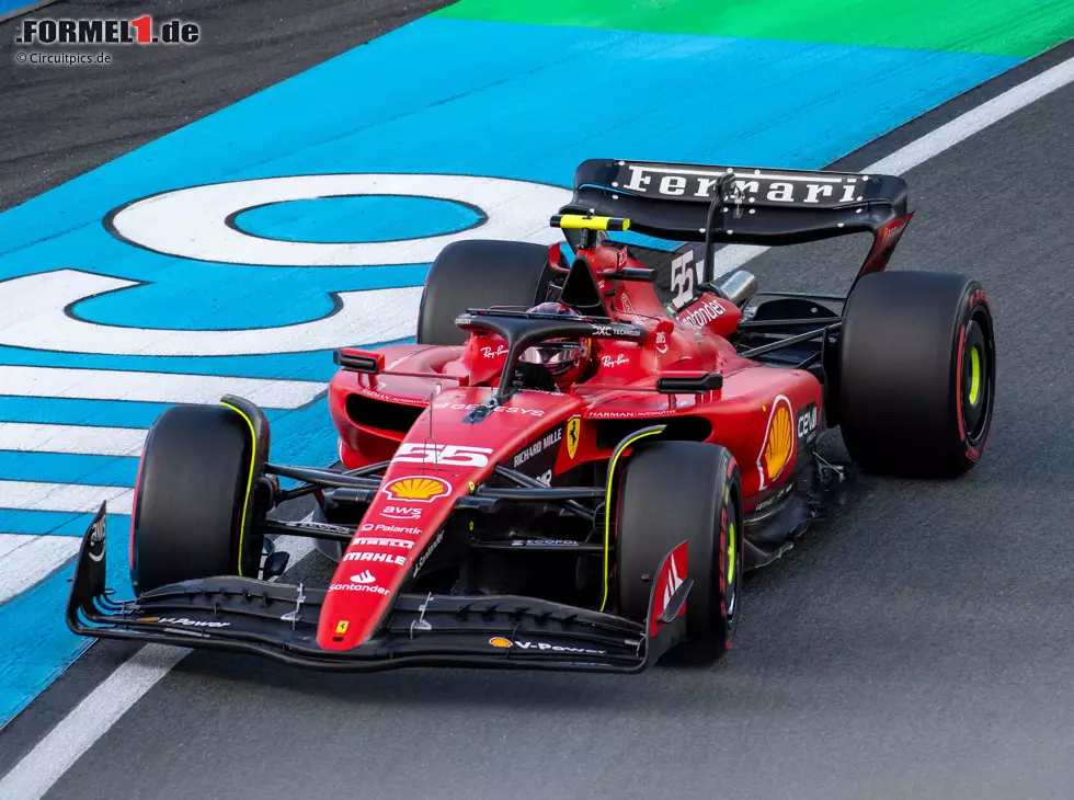 Foto zur News: Carlos Sainz (Ferrari SF-23) beim Formel-1-Rennen in Zandvoort 2023
