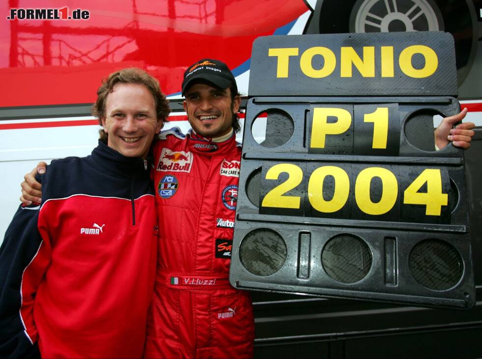 Christian Horner, Vitantonio Liuzzi Foto zur News: Christian Horner, Vitantonio Liuzzi