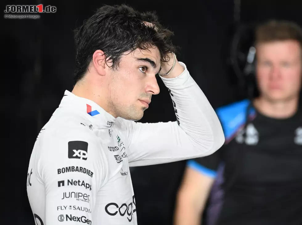 Foto zur News: Lance Stroll (Aston Martin) beim Formel-1-Qualifying in Katar 2023