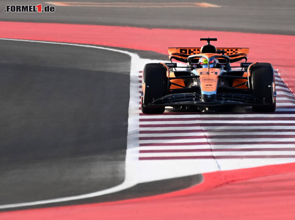 Foto zur News: Oscar Piastri (McLaren MCL60) beim Formel-1-Qualifying in Katar 2023