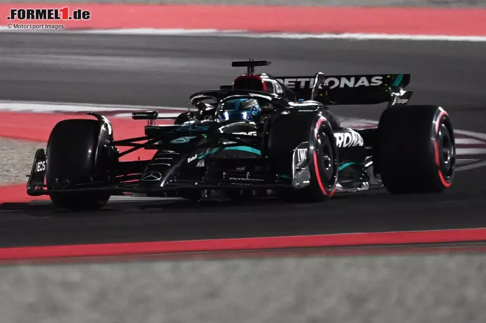Foto zur News: George Russell beim Formel-1-Rennen in Katar 2023