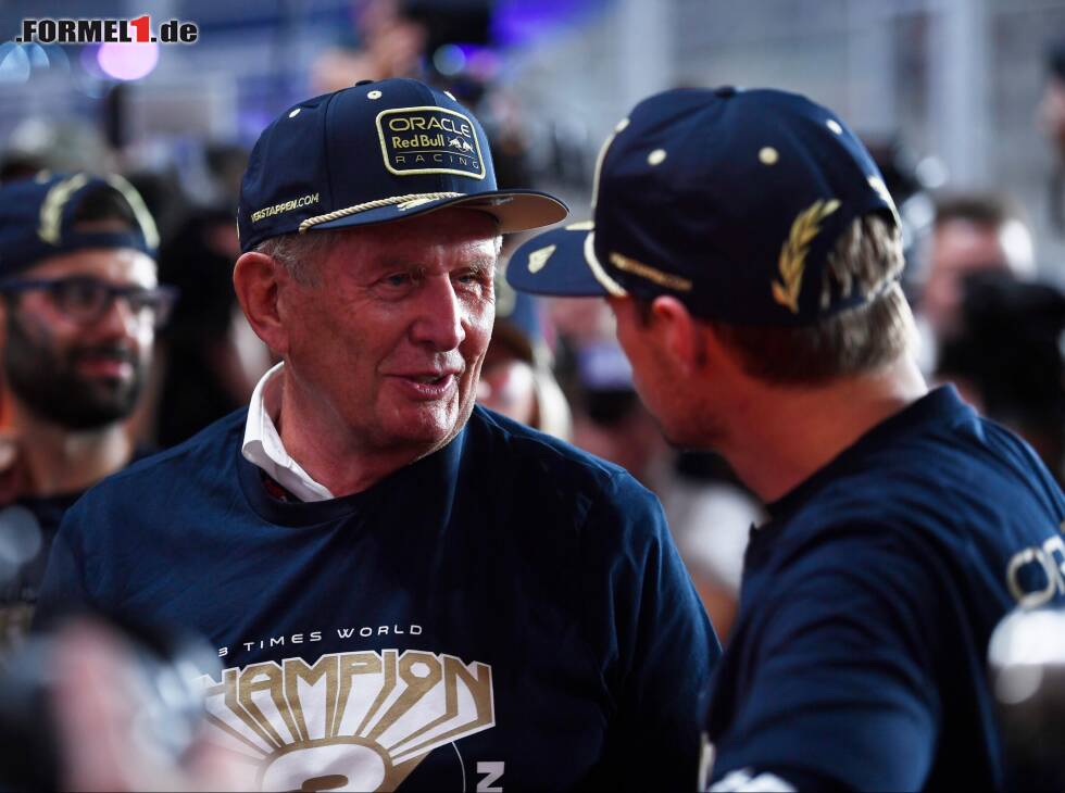 Foto zur News: Helmut Marko, Max Verstappen