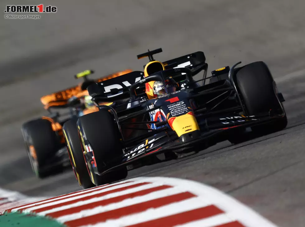 Max Verstappen, Lando Norris Foto zur News: Max Verstappen, Lando Norris
