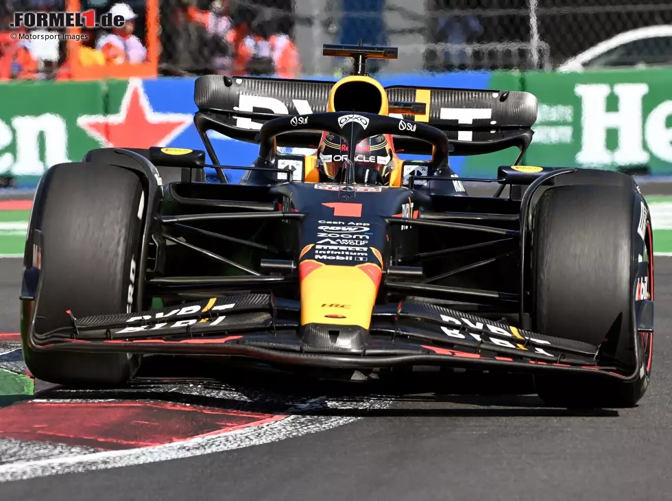 Max Verstappen beim Formel-1-Rennen in Mexiko 2023 Foto zur News: Max Verstappen beim Formel-1-Rennen in Mexiko 2023
