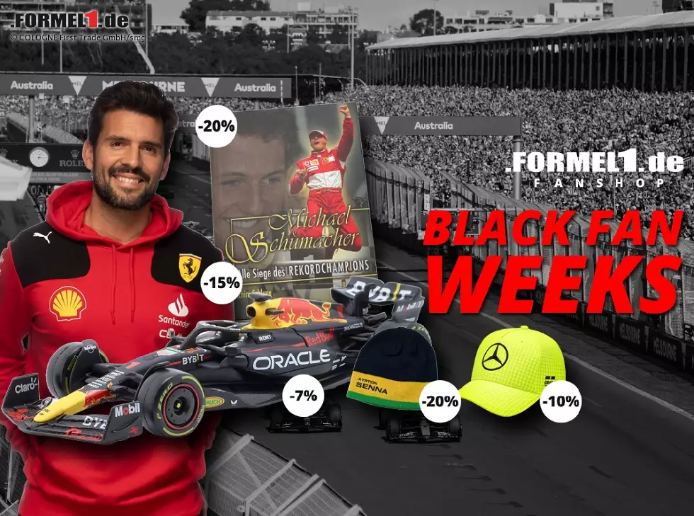 Foto zur News: Jetzt Schnäppchen jagen zu den Black Fan Weeks in unserem Fanshop