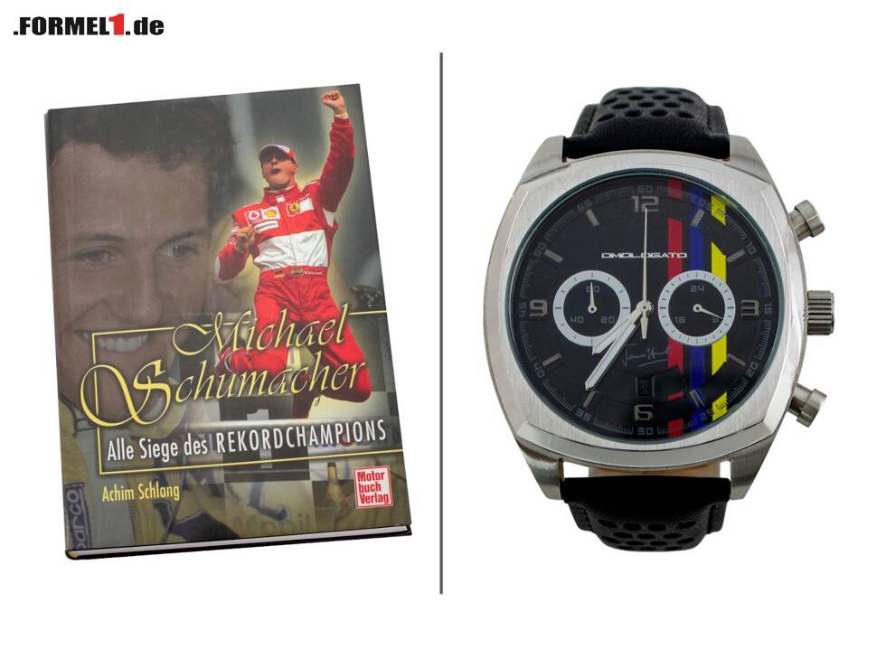 Foto zur News: &quot;Michael Schumacher - Alle Siege des Rekordchampions&quot;, James-Hunt-Uhr