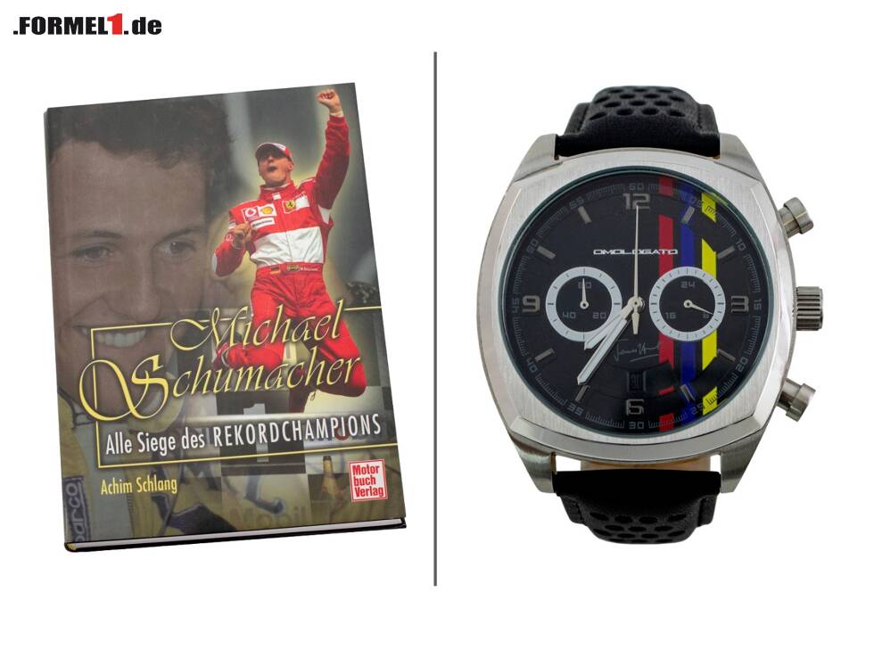 "Michael Schumacher - Alle Siege des Rekordchampions", James-Hunt-Uhr Foto zur News: "Michael Schumacher - Alle Siege des Rekordchampions", James-Hunt-Uhr