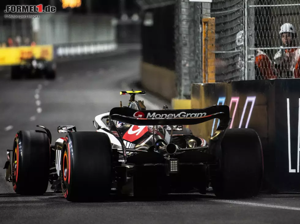 Foto zur News: Nico Hülkenberg (Haas VF-23) beim Formel-1-Rennen in Las Vegas 2023
