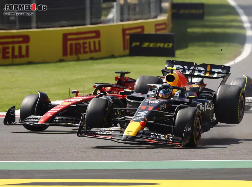 Sergio Perez, Charles Leclerc Foto zur News: Sergio Perez, Charles Leclerc