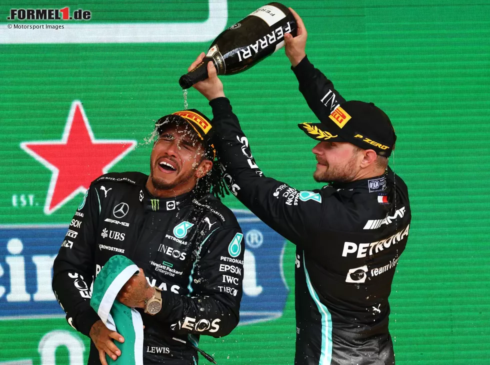 Valtteri Bottas, Lewis Hamilton Foto zur News: Valtteri Bottas, Lewis Hamilton