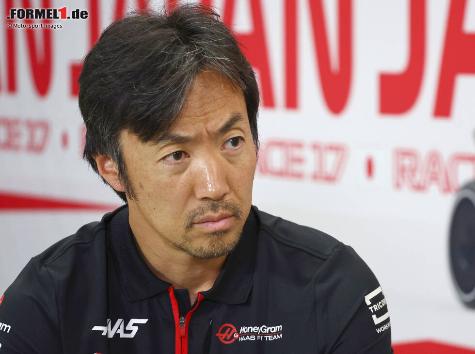 Foto zur News: Haas-Teamchef Ayao Komatsu