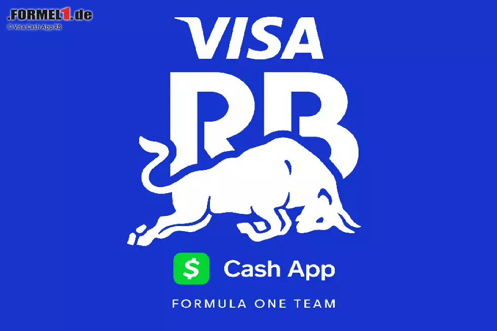 Das neue Logo von Visa Cash App RB Foto zur News: Das neue Logo von Visa Cash App RB