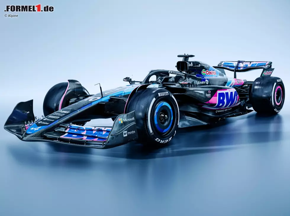Foto zur News: Der neue Alpine A524 für 2024