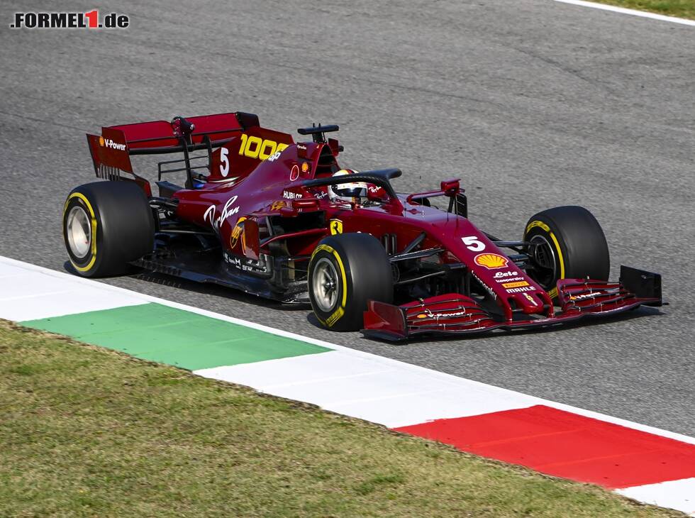 Foto zur News: Sebastian Vettel, Ferrari SF1000, 2020