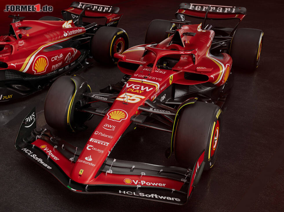 Foto zur News: Ferrari SF-24 für Carlos Sainz