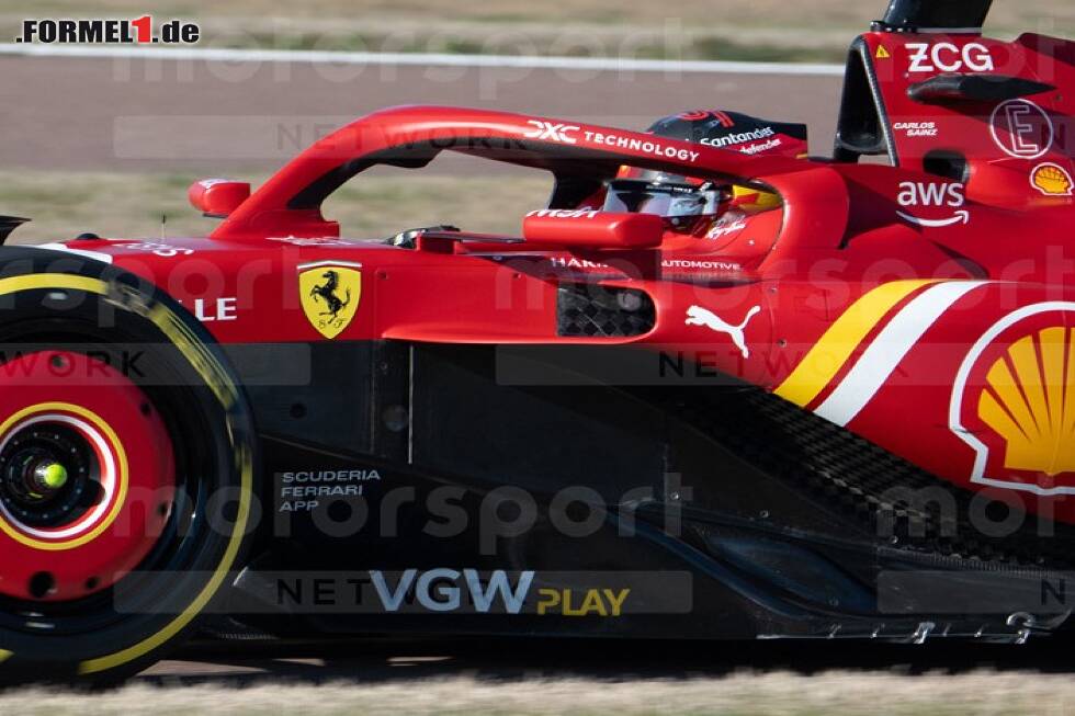 Foto zur News: Zum Vergleich: Ferrari SF-24 mit langer Unterlippe