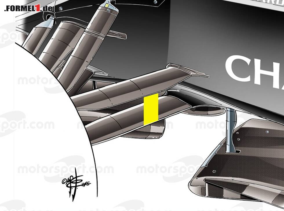 Foto zur News: Vorderrad-Aufhängung am McLaren MP4-31 aus der Formel-1-Saison 2015