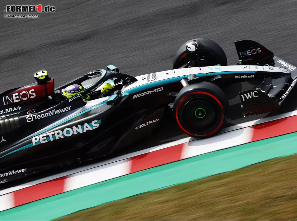 Foto zur News: Lewis Hamilton landet im Suzuka-Qualifying auf P7