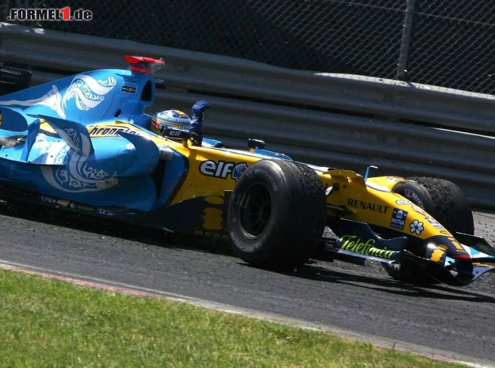 Foto zur News: Fernando Alonso holte 2005 und 2006 den WM-Titel für Renault