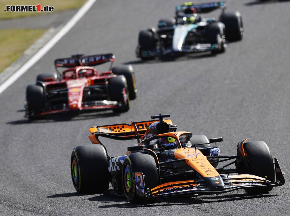 Foto zur News: In Suzuka lag McLaren nur im Qualifying vor Ferrari