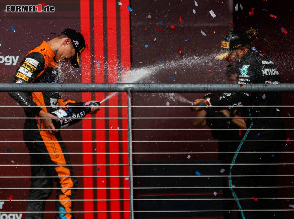 Foto zur News: Norris vs. Hamilton: Hat der McLaren-Star auch das Sieger-Gen in sich?