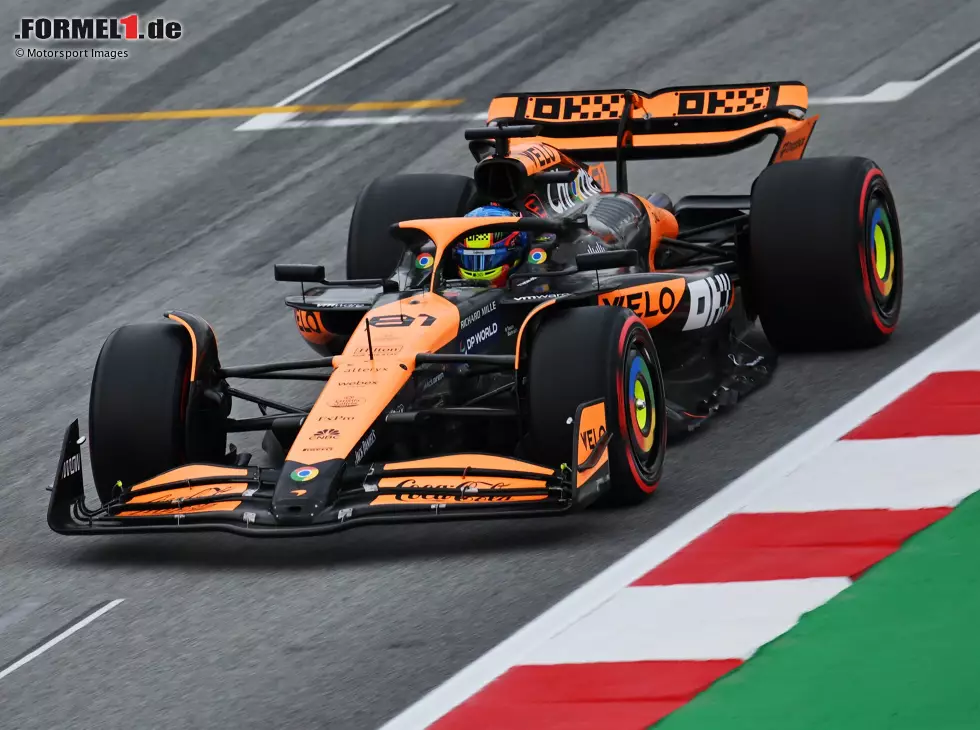 Foto zur News: Oscar Piastri kam am Qualifying-Tag in Barcelona nicht zurecht