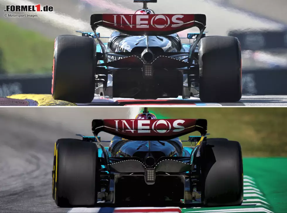 Foto zur News: Mercedes Update Spielberg