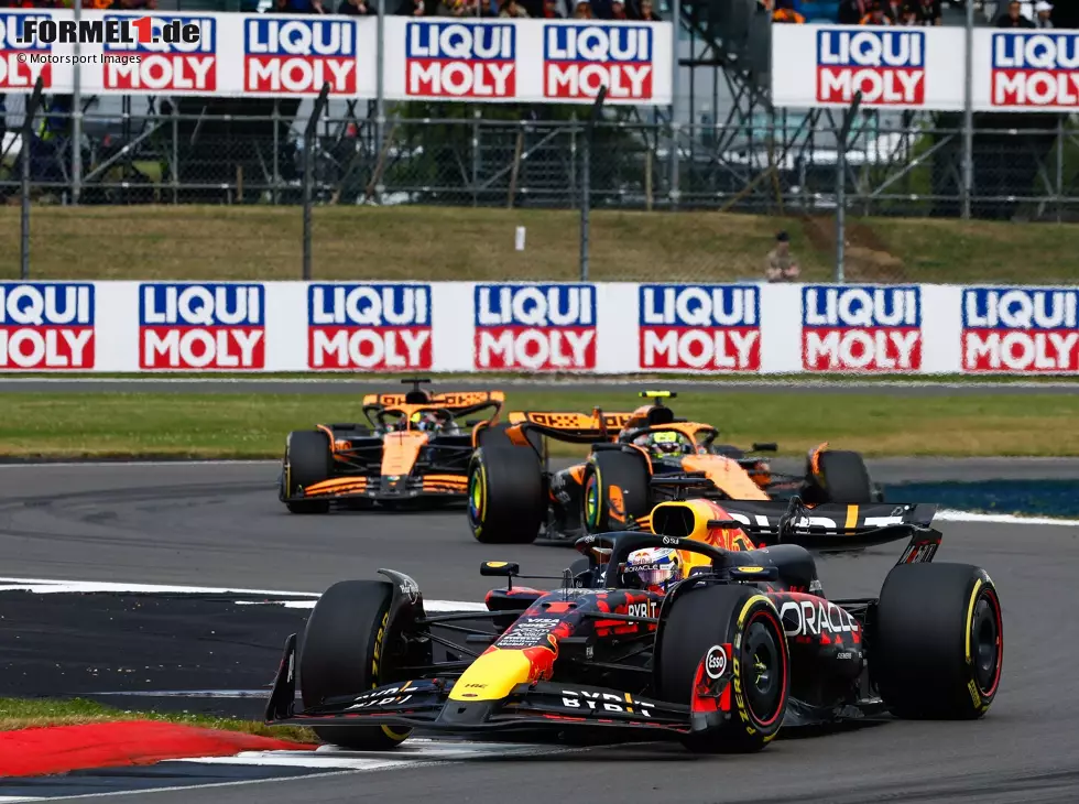 Max Verstappen, Lando Norris, Oscar Piastri Foto zur News: Max Verstappen, Lando Norris, Oscar Piastri