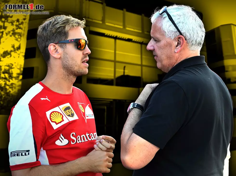 Sebastian Vettel und Peter Bürger von Point-Racing (Arai) Foto zur News: Sebastian Vettel und Peter Bürger von Point-Racing (Arai)