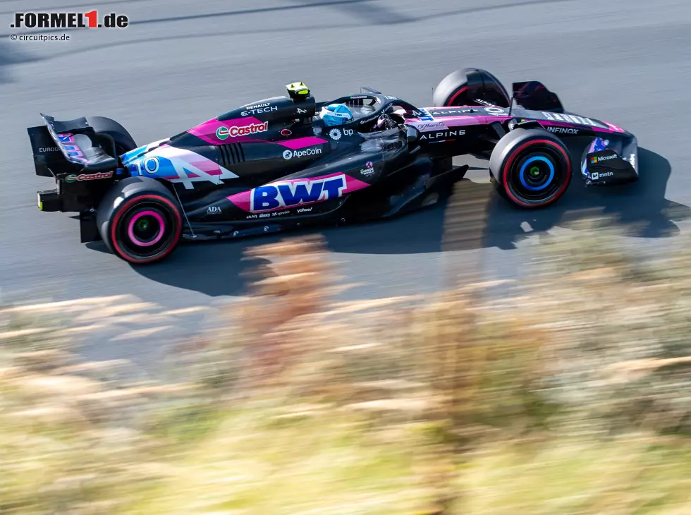 Foto zur News: Pierre Gasly (Alpine A524) beim Formel-1-Rennen in Zandvoort 2024