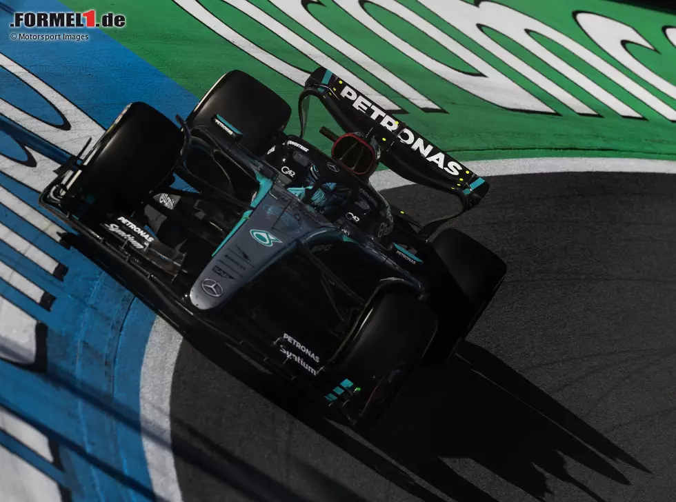 Foto zur News: George Russell (Mercedes W15) beim Formel-1-Rennen in Zandvoort 2024