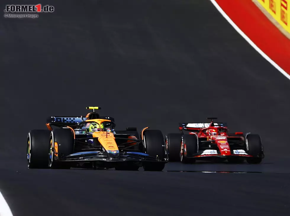 Lando Norris, Charles Leclerc, Yuki Tsunoda Foto zur News: Lando Norris, Charles Leclerc, Yuki Tsunoda