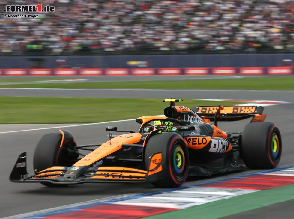 Lando Norris blieb im Mexiko-Qualifying unter den Möglichkeiten des Fharzeugs, sagt Andrea Stella Foto zur News: Lando Norris blieb im Mexiko-Qualifying unter den Möglichkeiten des Fharzeugs, sagt Andrea Stella
