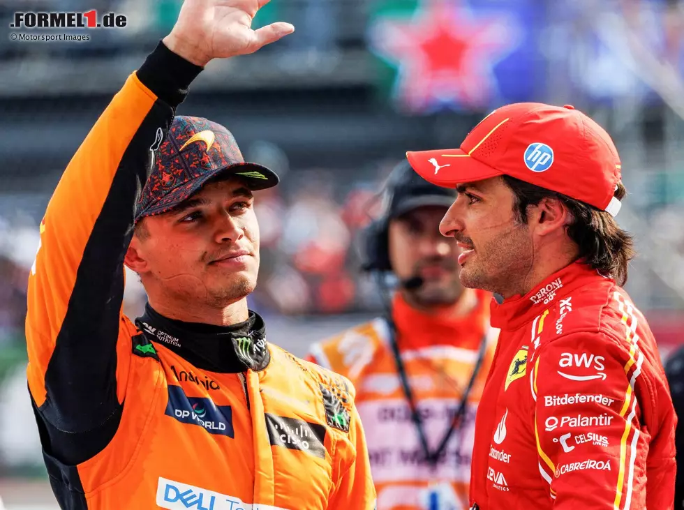 Lando Norris, Carlos Sainz Foto zur News: Lando Norris, Carlos Sainz