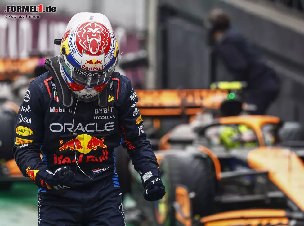 Der Löwe hat zugebissen: Verstappen killt Norris' Titelhoffnungen in Sao Paulo Foto zur News: Der Löwe hat zugebissen: Verstappen killt Norris' Titelhoffnungen in Sao Paulo