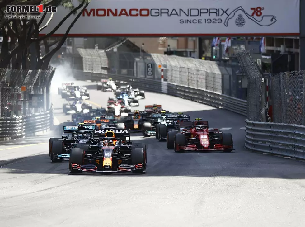 Foto zur News: Formel-1-Start in Monaco in der Saison 2021