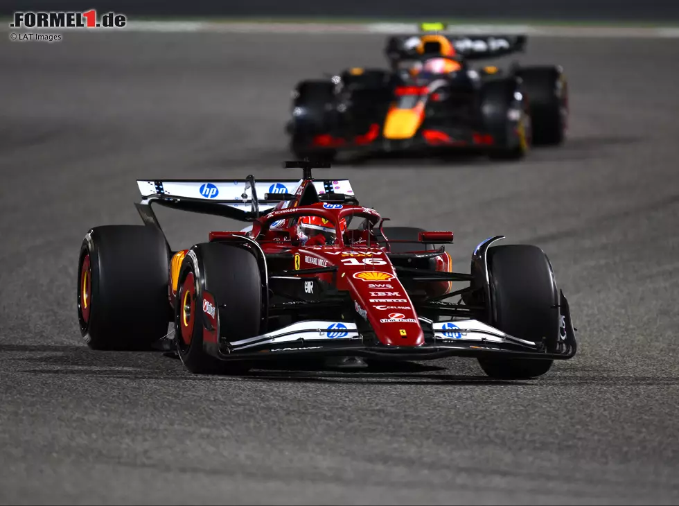 Charles Leclerc, Liam Lawson Foto zur News: Charles Leclerc, Liam Lawson