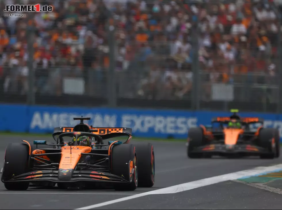Oscar Piastri, Lando Norris Foto zur News: Oscar Piastri, Lando Norris