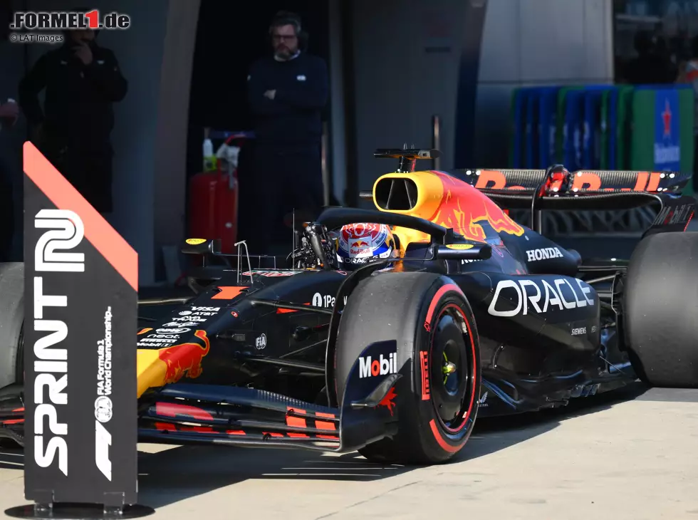 Foto zur News: Platz zwei für den Sprint: Max Verstappen konnte am Freitag überzeugen