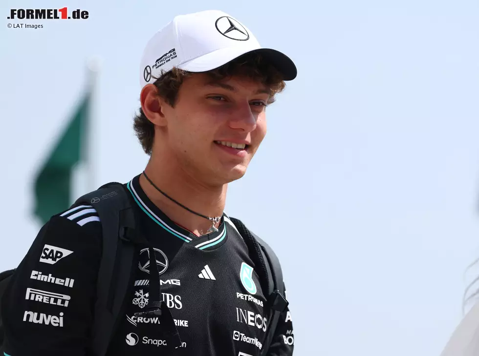 Kimi Antonelli ist zuversichtlich, sich in den kommenden Rennen zu verbessern Foto zur News: Kimi Antonelli ist zuversichtlich, sich in den kommenden Rennen zu verbessern