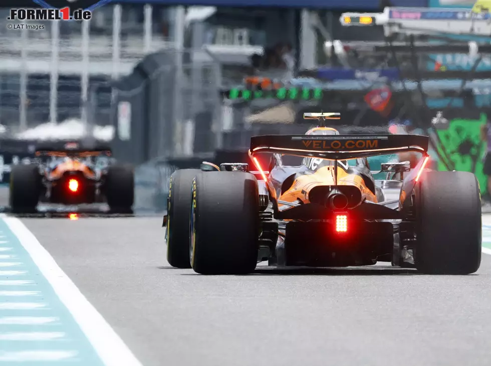 Oscar Piastri, Lando Norris Foto zur News: Oscar Piastri, Lando Norris