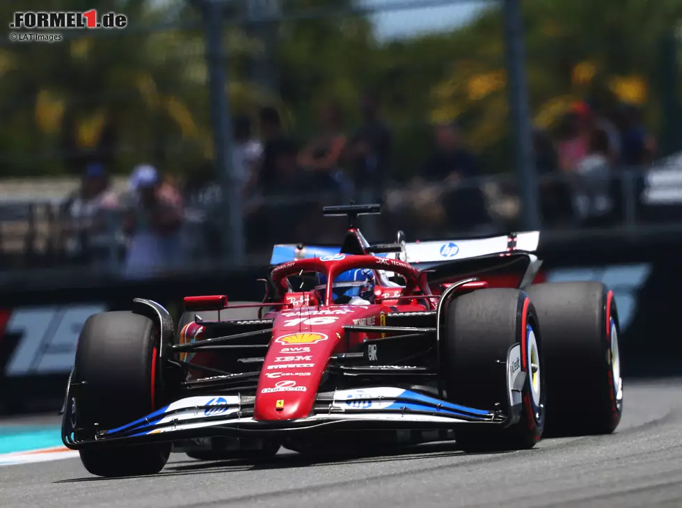 Foto zur News: Charles Leclerc ist in Miami &quot;einfach zu langsam&quot;