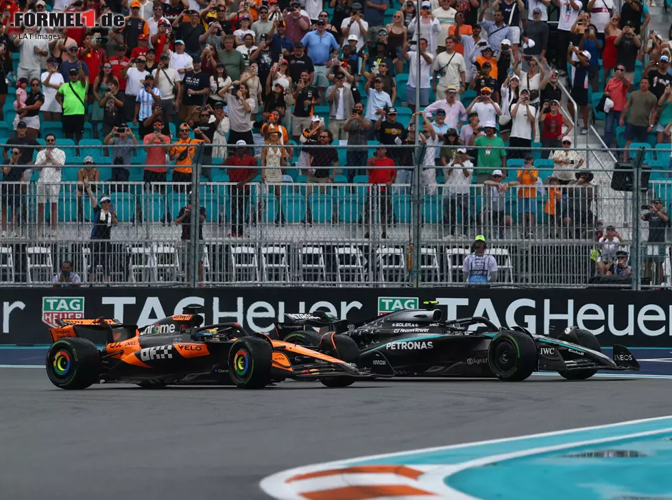 Foto zur News: Antonelli würde gegen Piastri "beim nächsten Mal das Gleiche machen"