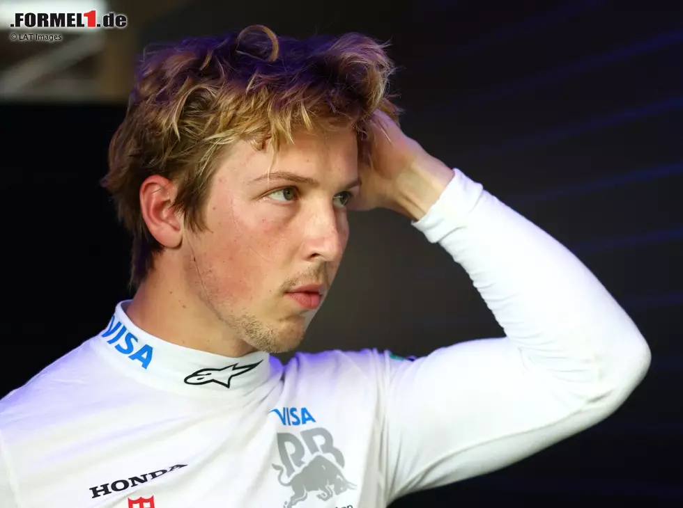 Foto zur News: Formel-1-Fahrer Liam Lawson von Racing Bulls 2025